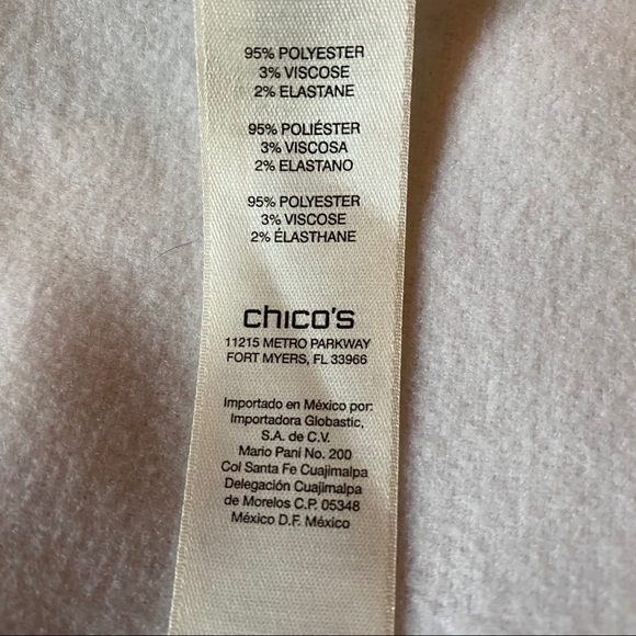 Chico’s Animal Print Zip Up Vest - Picture 8 of 8